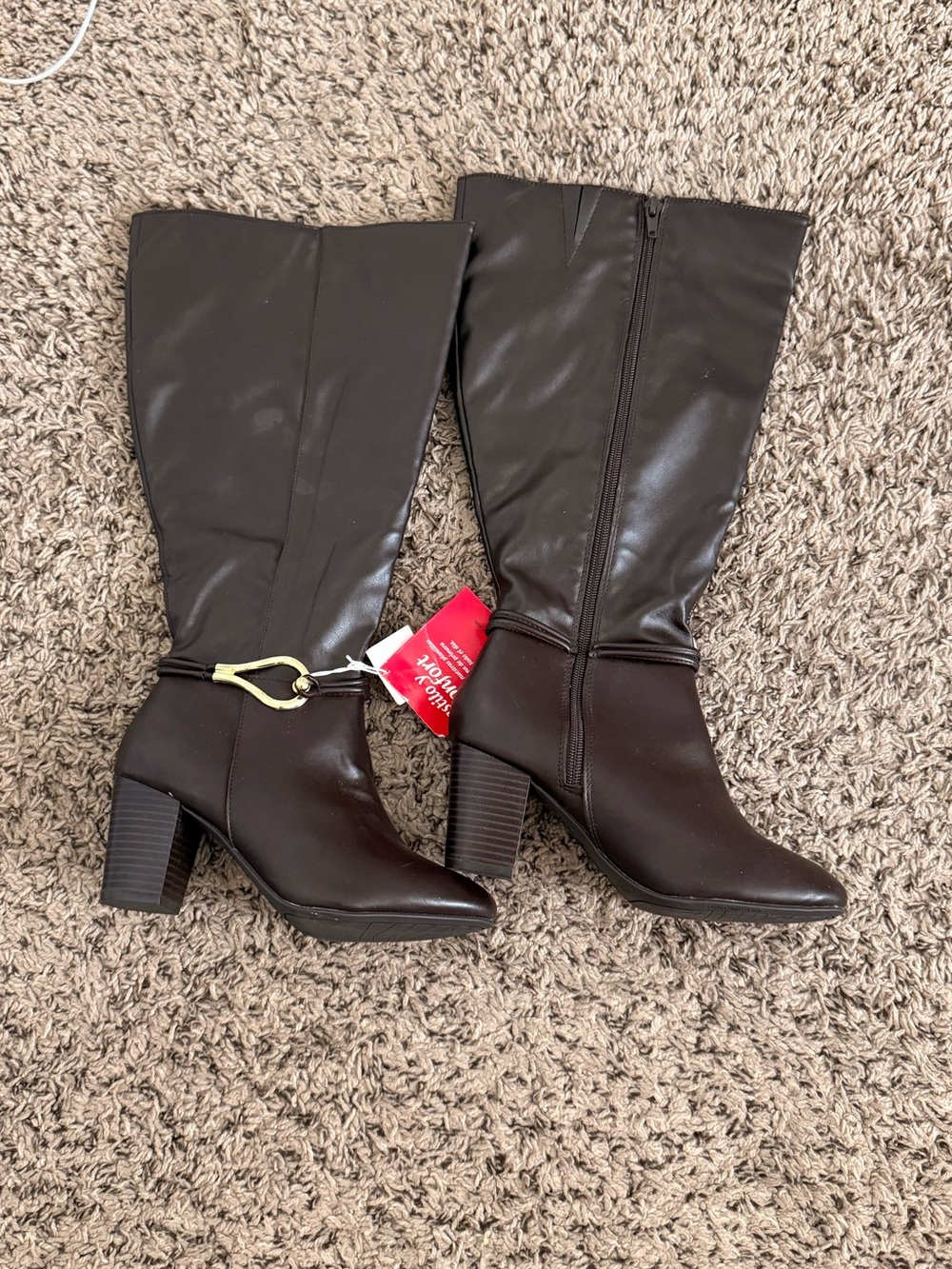 Brown boots